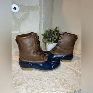 London Fog duck boot wynter sz 8